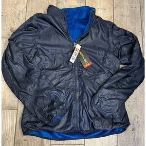 North End Sport Ladies Nautical Blue Night Reversible Jacket Modern Fit NWT